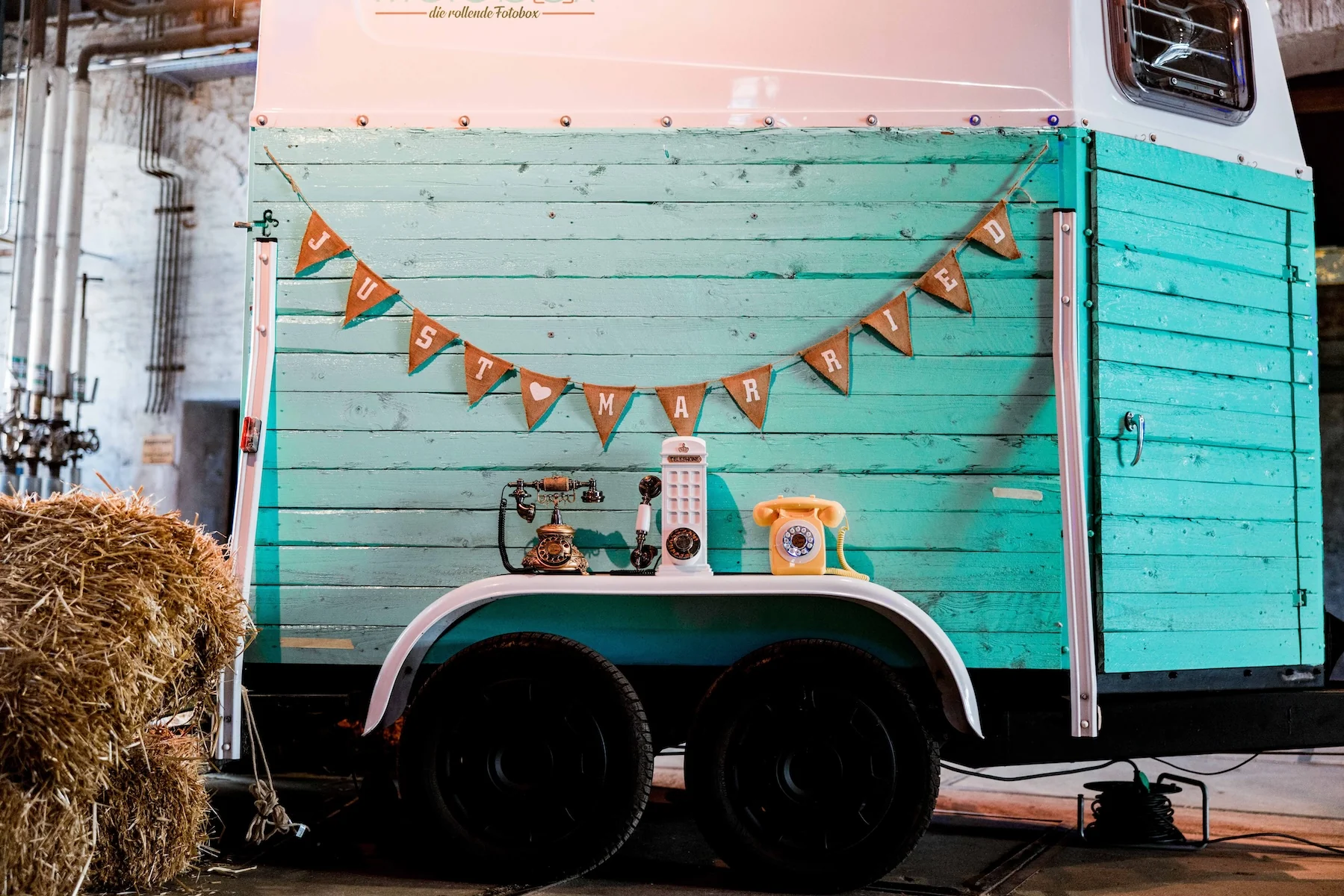 Audio Gästebuch Vintage Telefon für Hochzeit